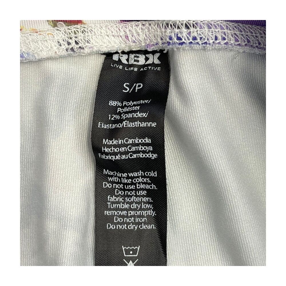 RBX Legging Womens Small Multicolor Tie-Dye Polyester Stretch High-Waist Pull-On - Picture 2 of 5